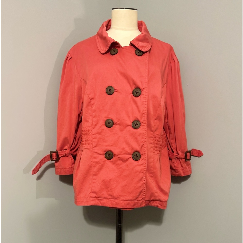 American Rag melon color Cie jacket size 1X